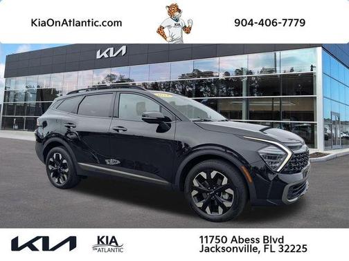 Ebony Black 2024 Kia Sportage X-Line