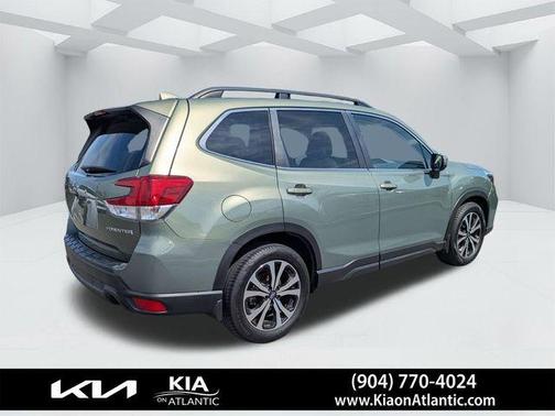 Jasper Green Metallic 2021 Subaru Forester Limited