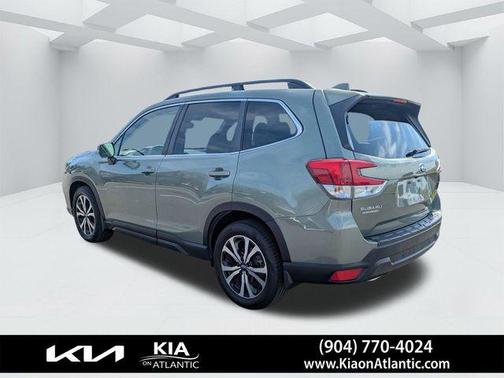Jasper Green Metallic 2021 Subaru Forester Limited