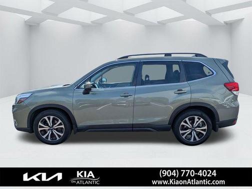 Jasper Green Metallic 2021 Subaru Forester Limited