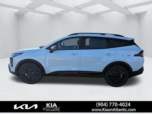 Snow White Pearl 2026 Kia Sportage Hybrid X-Line