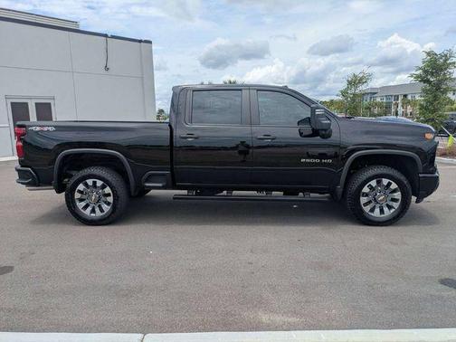 Black 2025 Chevrolet Silverado 2500 Custom