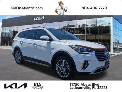 Monaco White 2019 Hyundai Santa Fe XL Limited Ultimate