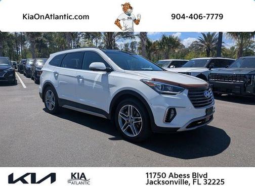 Monaco White 2019 Hyundai Santa Fe XL Limited Ultimate