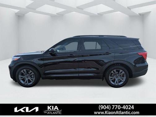 Black Metallic 2022 Ford Explorer XLT