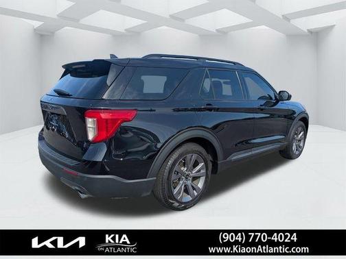 Black Metallic 2022 Ford Explorer XLT