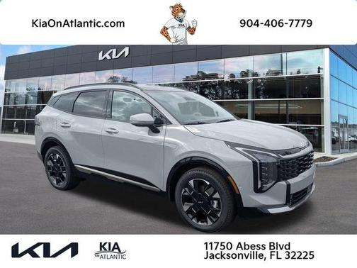 Wolf Gray 2026 Kia Sportage Hybrid EX