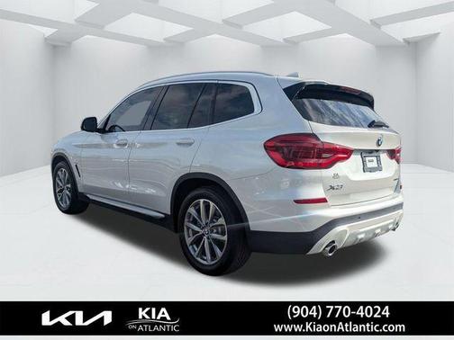 White Metallic 2019 BMW X3 sDrive30i