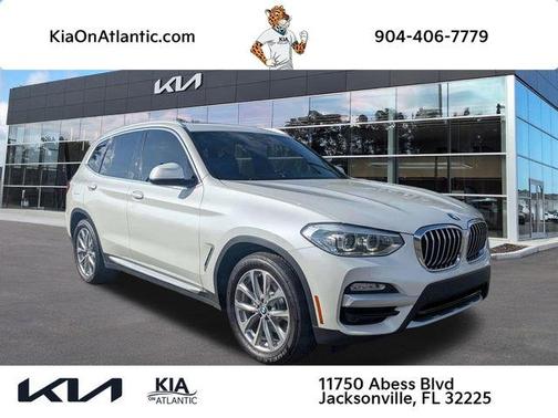 White Metallic 2019 BMW X3 sDrive30i