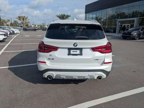 White Metallic 2019 BMW X3 sDrive30i