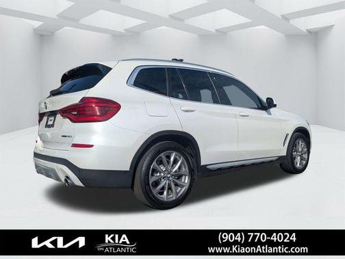 White Metallic 2019 BMW X3 sDrive30i