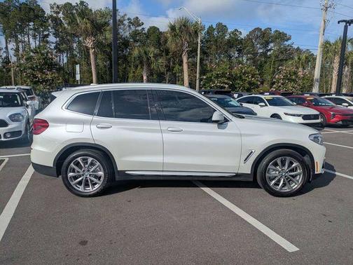 White Metallic 2019 BMW X3 sDrive30i