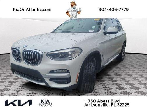 White Metallic 2019 BMW X3 sDrive30i