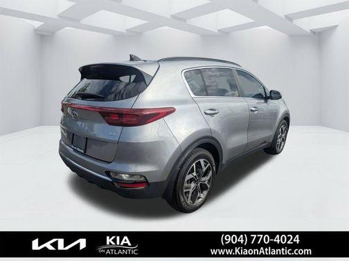 Steel Gray 2022 Kia Sportage EX