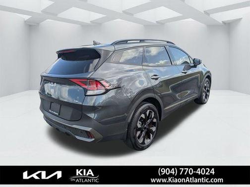 Gray 2024 Kia Sportage X-Line