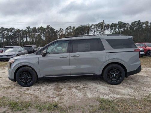 Ceramic Silver 2027 Kia Carnival Hybrid SX Prestige