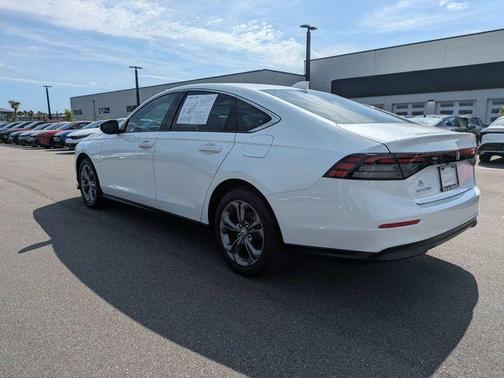 Platinum White Pearl 2024 Honda Accord EX
