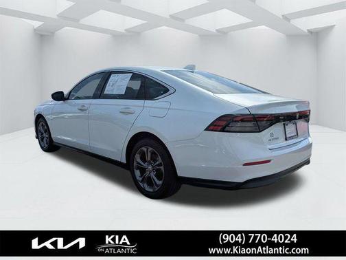 Platinum White Pearl 2024 Honda Accord EX