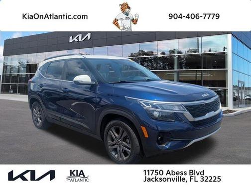 Ocean Blue 2022 Kia Seltos S