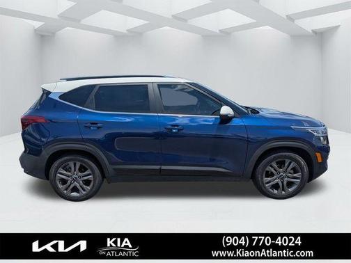Ocean Blue 2022 Kia Seltos S