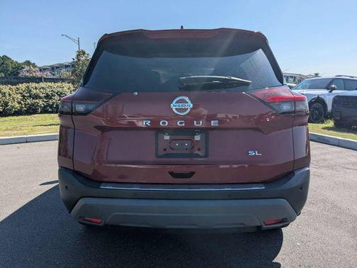 Scarlet Ember 2021 Nissan Rogue SL