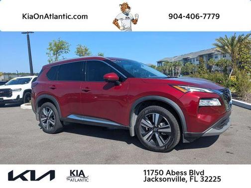 Scarlet Ember 2021 Nissan Rogue SL