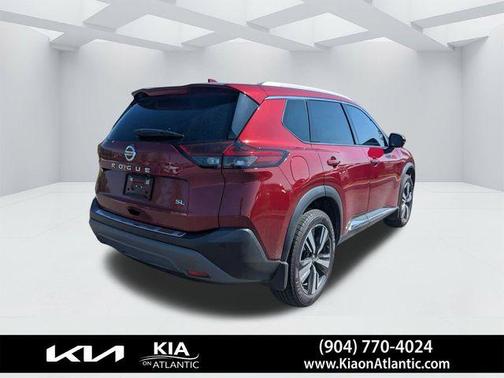 Scarlet Ember 2021 Nissan Rogue SL