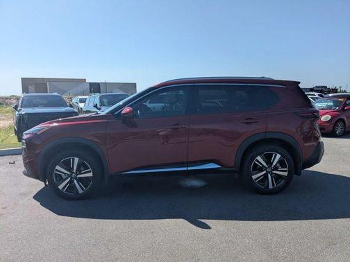 Scarlet Ember 2021 Nissan Rogue SL