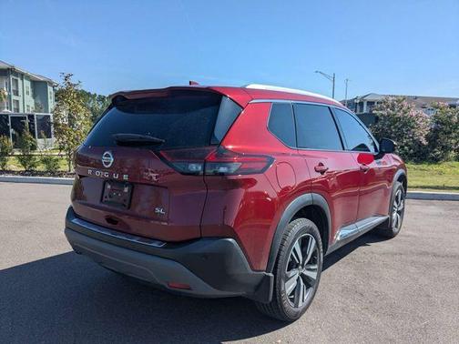 Scarlet Ember 2021 Nissan Rogue SL