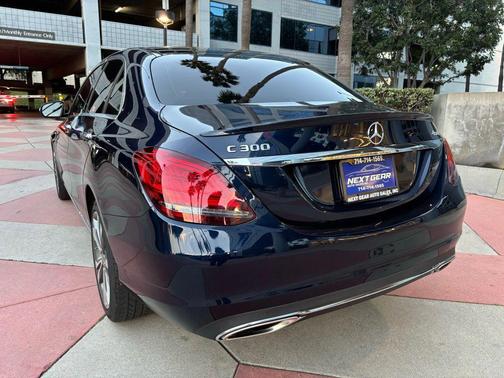 Blue 2021 Mercedes-Benz C-Class C 300 4MATIC