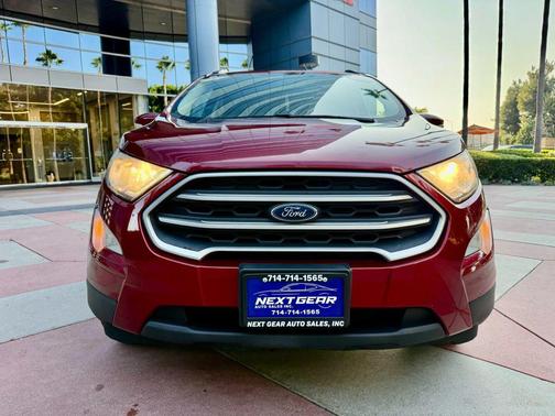 Ruby Red Metallic Tinted Clearcoat 2019 Ford EcoSport SE
