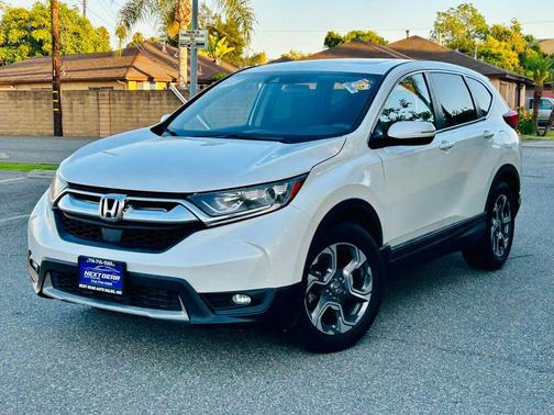Platinum White Pearl 2019 Honda CR-V EX