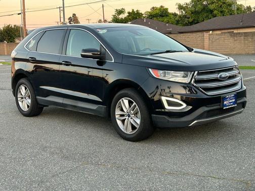 Shadow Black 2018 Ford Edge SEL