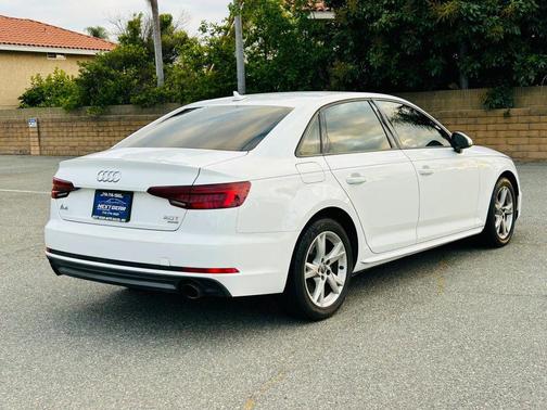 White 2018 Audi A4 Ultra Premium Sedan 4D