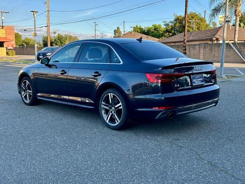 Blue 2017 Audi A4 Ultra Premium Plus Sedan 4D