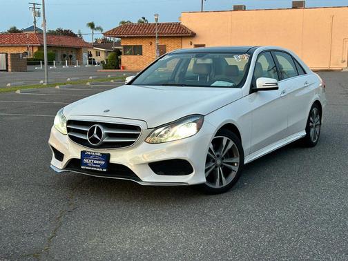 White 2014 Mercedes-Benz E-Class E 350 Sedan 4D