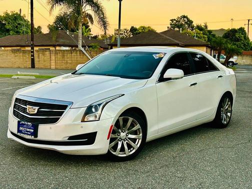 White 2017 Cadillac ATS 2.0L Turbo Luxury