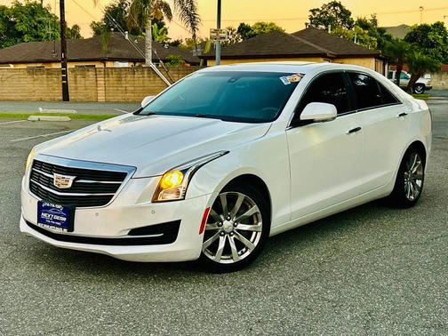 White 2017 Cadillac ATS 2.0L Turbo Luxury