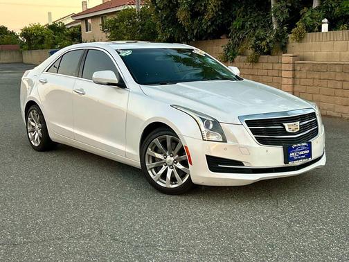 White 2017 Cadillac ATS 2.0L Turbo Luxury