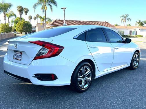 Taffeta White 2017 Honda Civic LX