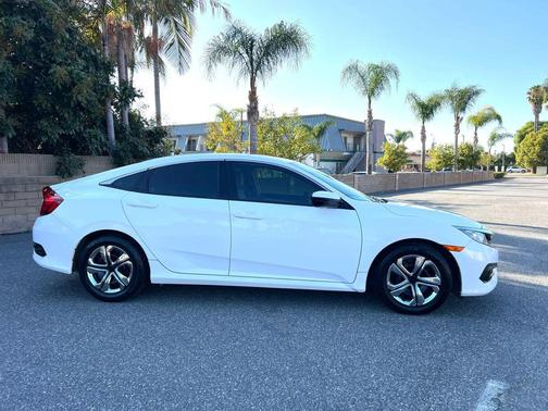 Taffeta White 2017 Honda Civic LX