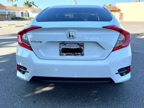 Taffeta White 2017 Honda Civic LX