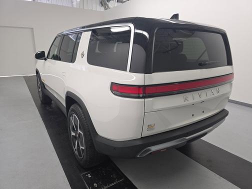 Glacier White 2023 Rivian R1S Adventure