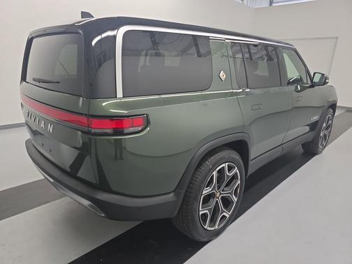 Forest Green 2024 Rivian R1S Adventure Package