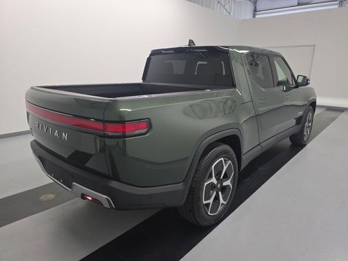 Forest Green 2024 Rivian R1T Adventure Package