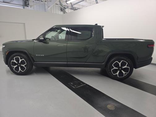 Forest Green 2024 Rivian R1T Adventure Package