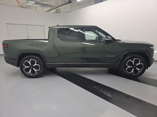 Forest Green 2024 Rivian R1T Adventure Package