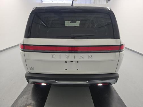 Glacier White paint 2025 Rivian R1S Adventure trim