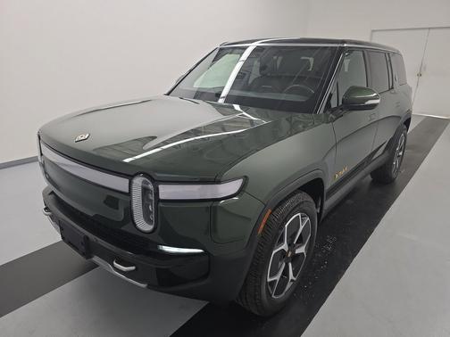 Forest Green 2024 Rivian R1S Adventure Quad Motor Large Pack