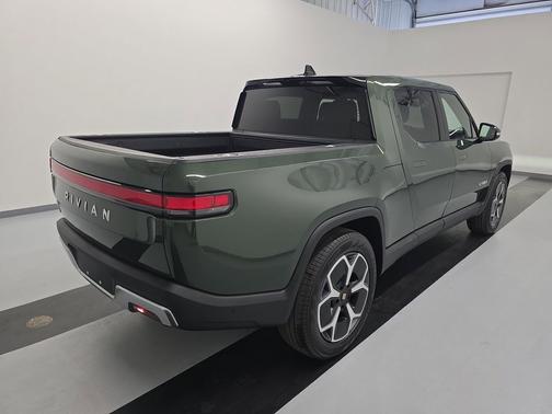 Forest Green 2024 Rivian R1T Adventure Package